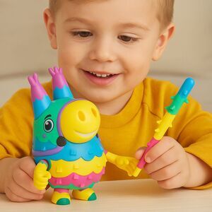 Toikido Pinata Smashlings Donkey Hidden Bubblegum Figure Inside SDL6010 DLC Code